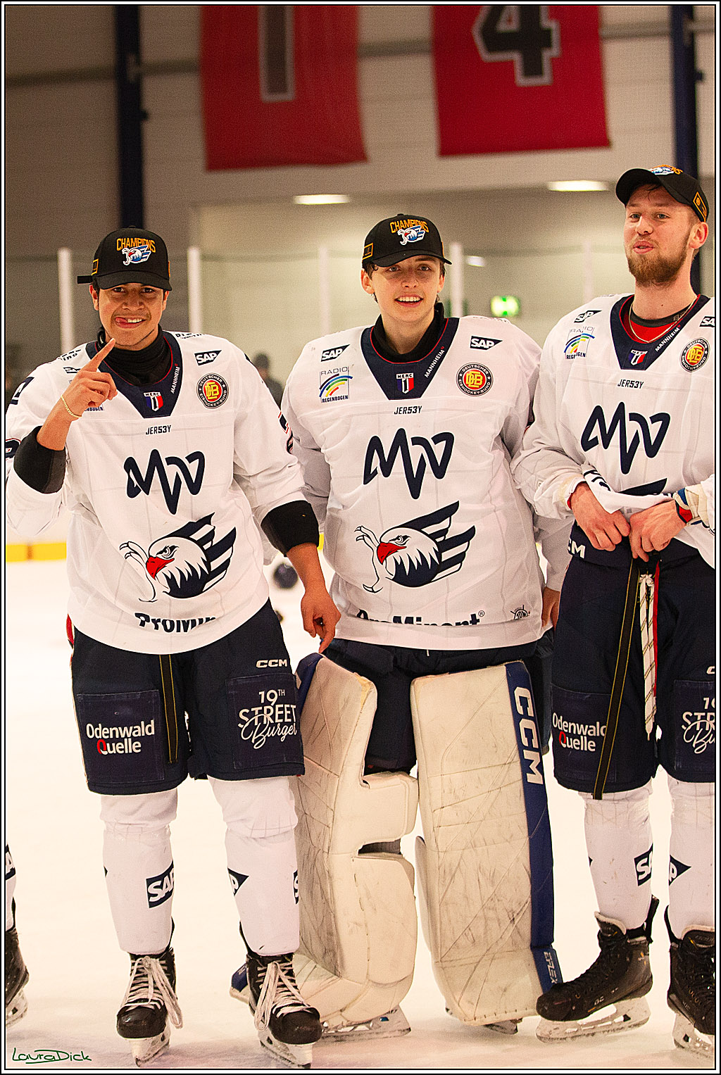 4. Finale Spiel U17 Koelner Junghaie- Jungadler Mannheim; Koeln, 21.04.2024